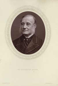 Retrato de Sir Rutherford Alcock de Lock and Whitfield